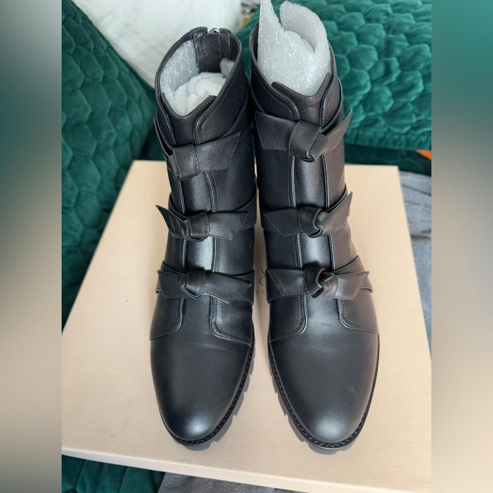 Alexandre Birman Lolita Waterproof Bootie 15 Black - Picture 8 of 13